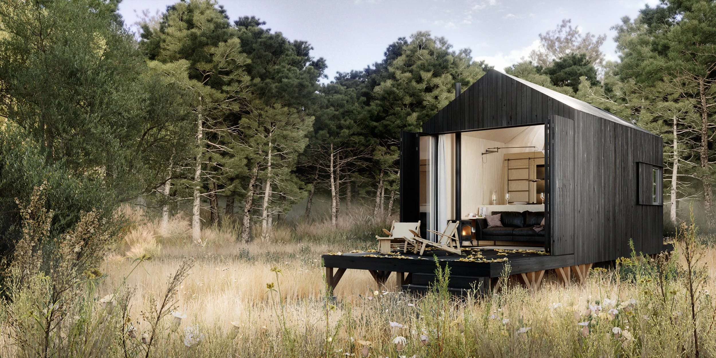 Hirómi Studio | Customizable & Energy-Efficient Modular Cabin